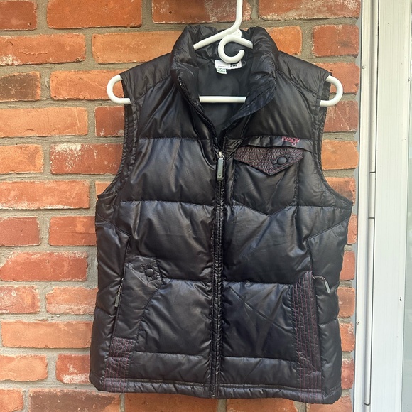 Women's ORAGE Black Ski Vest ~ Medium - Picture 1 of 10